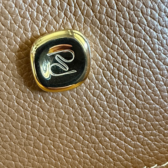 Polene Mokki Mini Textured Camel Shoulder Bag - Picture 10 of 12